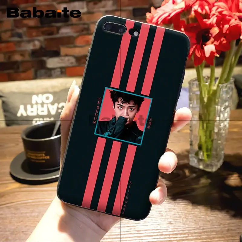 Babaite SEHUN CHANYEOL EXO покупателей высокое качество чехол для телефона iPhone6S 6plus 7 7plus 8 8Plus X