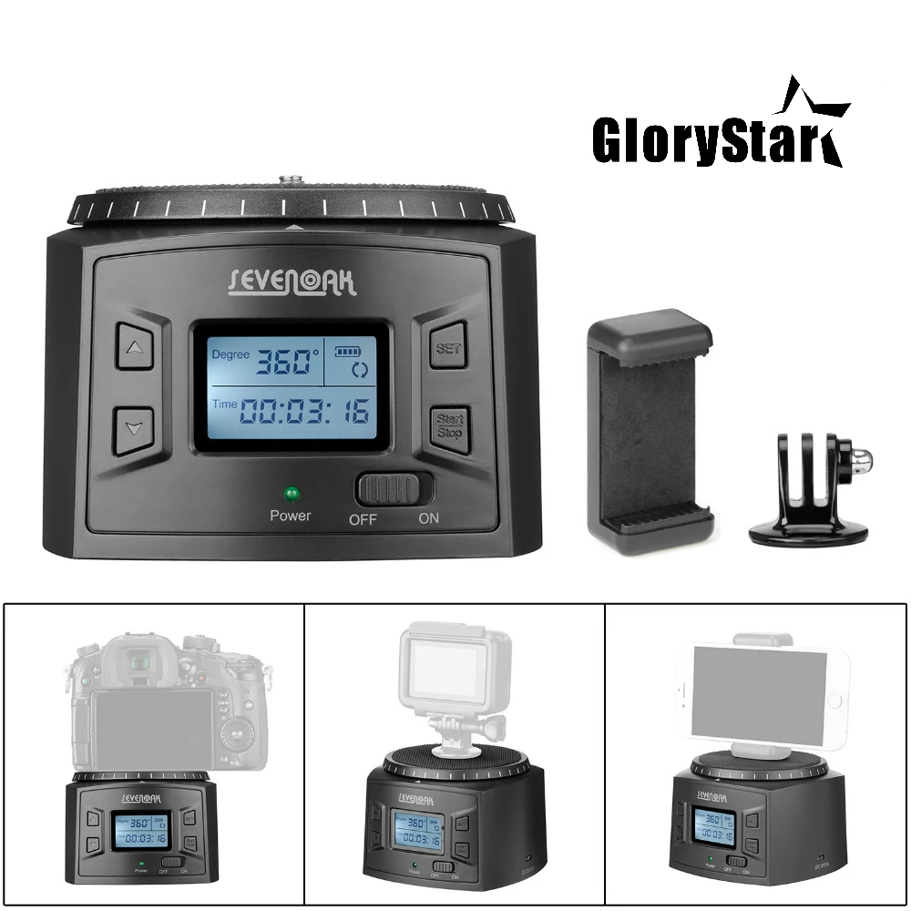 Штатив GloryStar для экшн камеры панорамный штатив с шаровой головкой Iphone