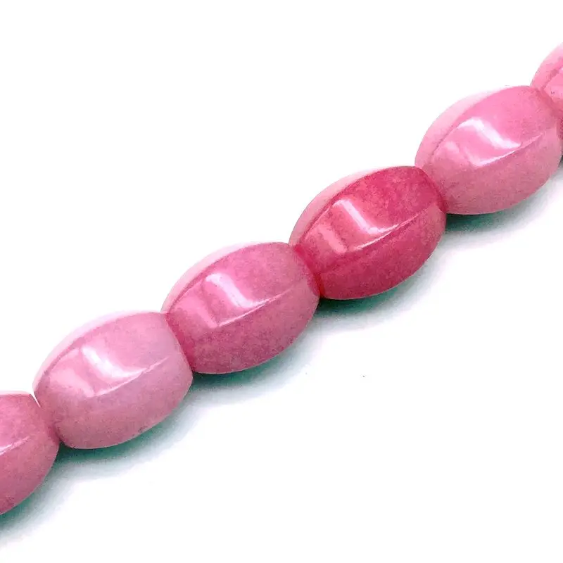 Beadztalk 14 цветов модные каменные бусины с 6 лицевыми овальными бусинами в форме яйца
