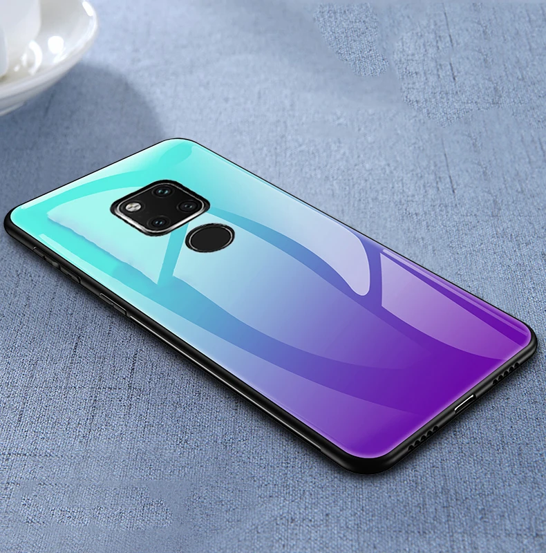 Mocolo 3D стекло для huawei mate 20 Pro стеклянная пленка Полный экран протектор для huawei mate 20 облегченное закаленное стекло градиентный чехол