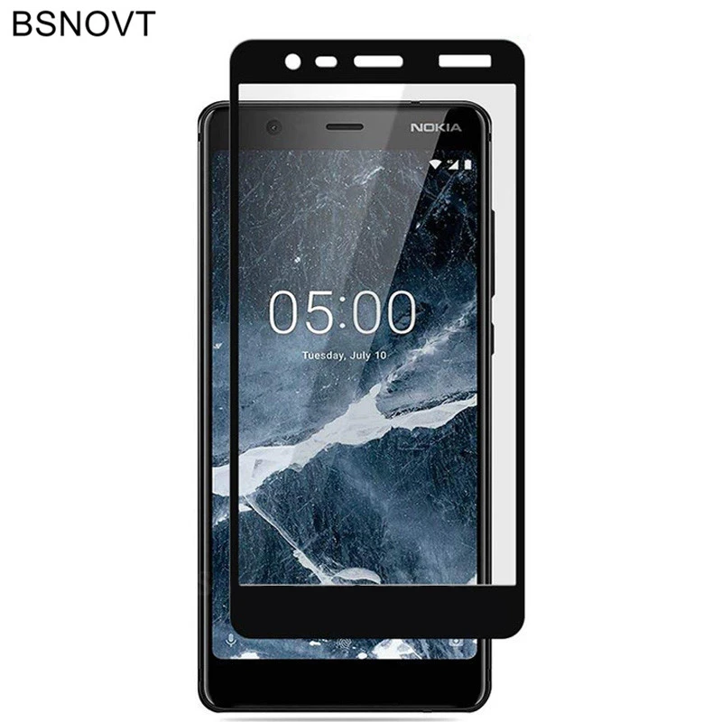 Защита экрана для Nokia 5 1 стекло закаленное 2018 полное покрытие TA-1061 BSNOVT | Мобильные