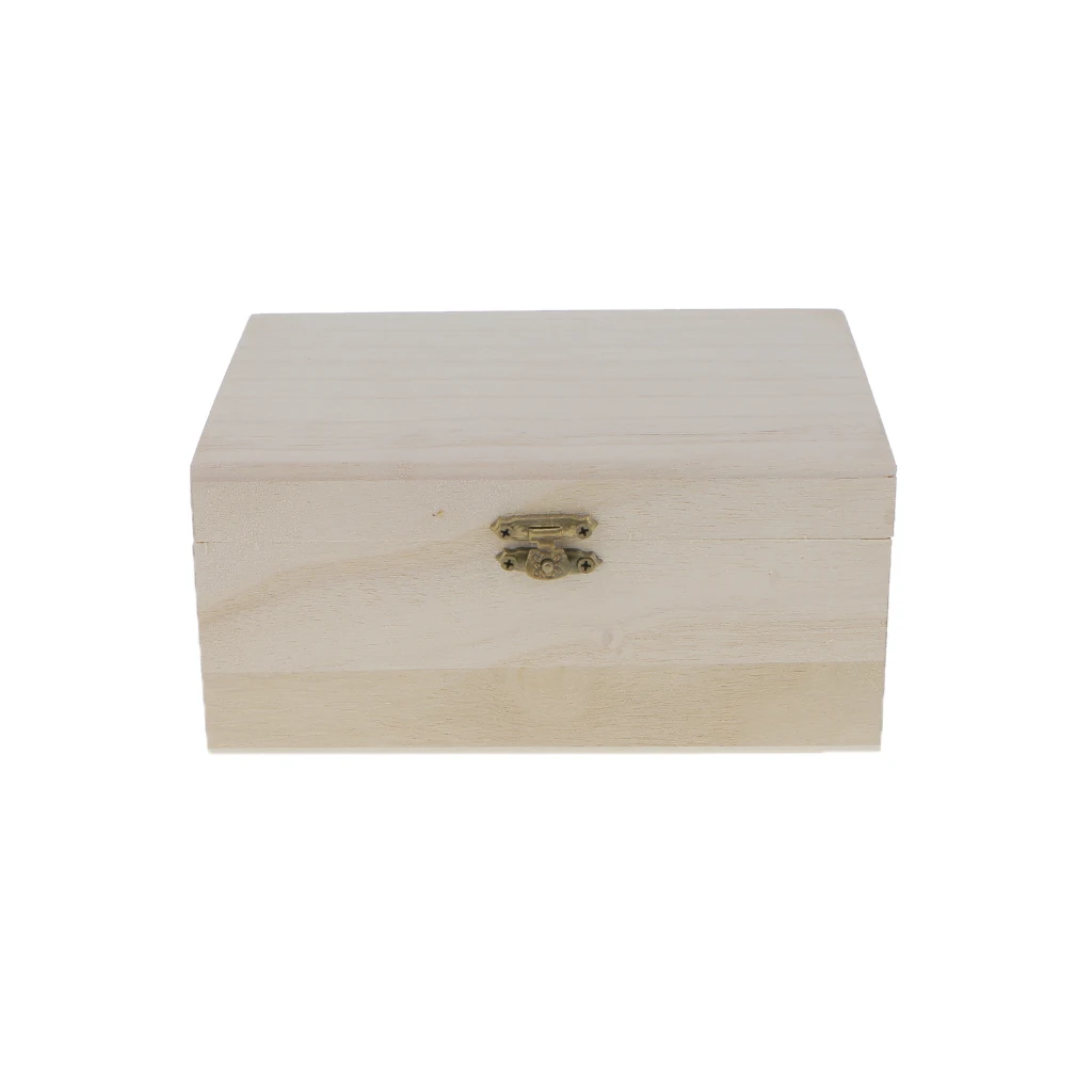 6 шт. деревянные органайзеры для ювелирных изделий|jewellery case|plain wooden boxesjewellery box organizer