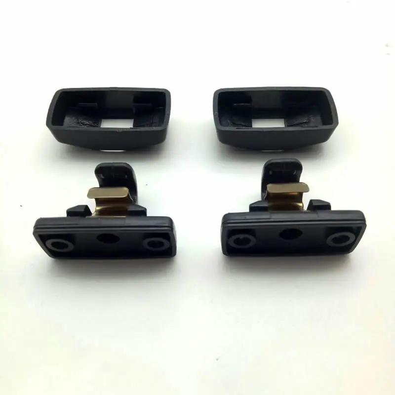 2 шт. OEM черные солнцезащитные козырьки крючки Gol Bora Golf Jetta Passat Polo Beetle, sharan 3B0 857 561 B 82V 3B0857561 B 71N 3B08575619B9
