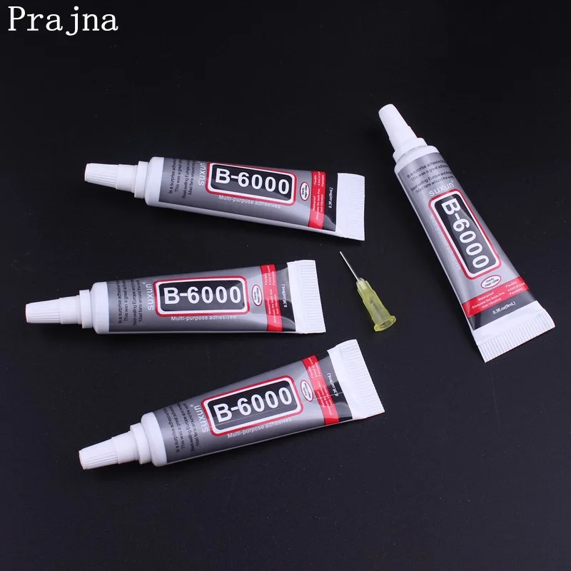 Prajna, 9 мл, B-6000, лучший клей, промышленный клей, прозрачный жидкий клей, сделай сам, гель для ногтей, чехол для телефона, ремесла, жемчуг, ювелирное изделие, стразы