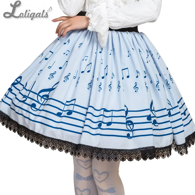 Милый светильник в стиле девушки из Мори Летняя короткая юбка небесно-голубого