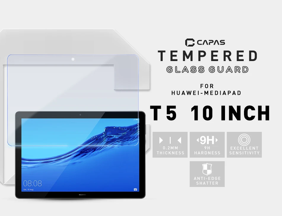 Защитное стекло для планшета Huawei MediaPad T5 10 1 дюйма L03 W19 L09 | Компьютеры и офис