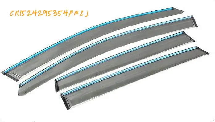 

High quality plastic rain or sun sun window rain cover eyebrow styling car for 2016 Suzuki Vitara Car styling