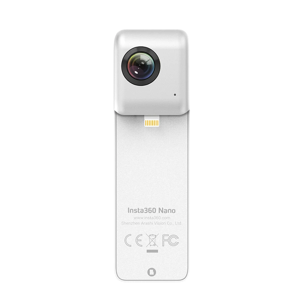 Insta360 Nano 3K HD 360 камера панорамная камера 210 градусов двойной широкоугольный объектив рыбий глаз 360 камера для iPhone 7 7+ 6 6s 6