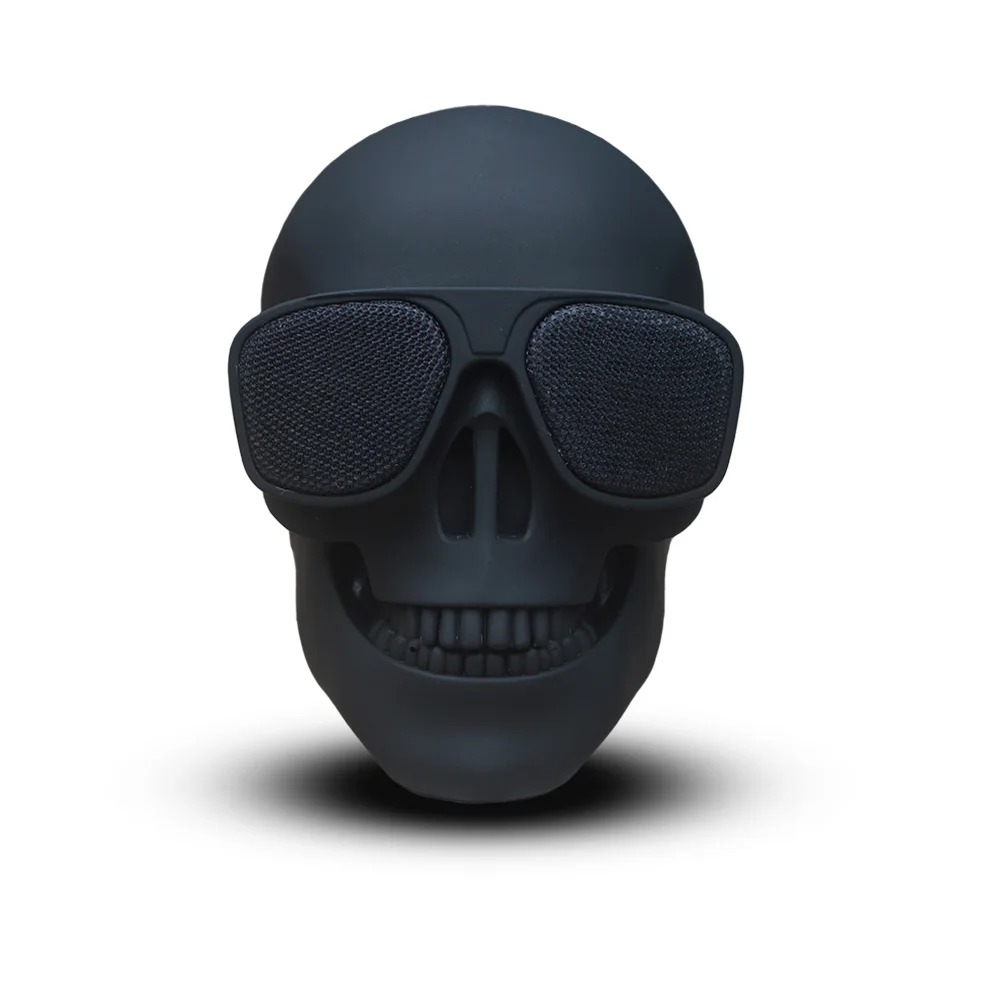 AeroSkull беспроводной Bluetooth динамик мини портативный динамик в форме черепа мобильный сабвуфер многоцелевой громкоговоритель дропшиппинг