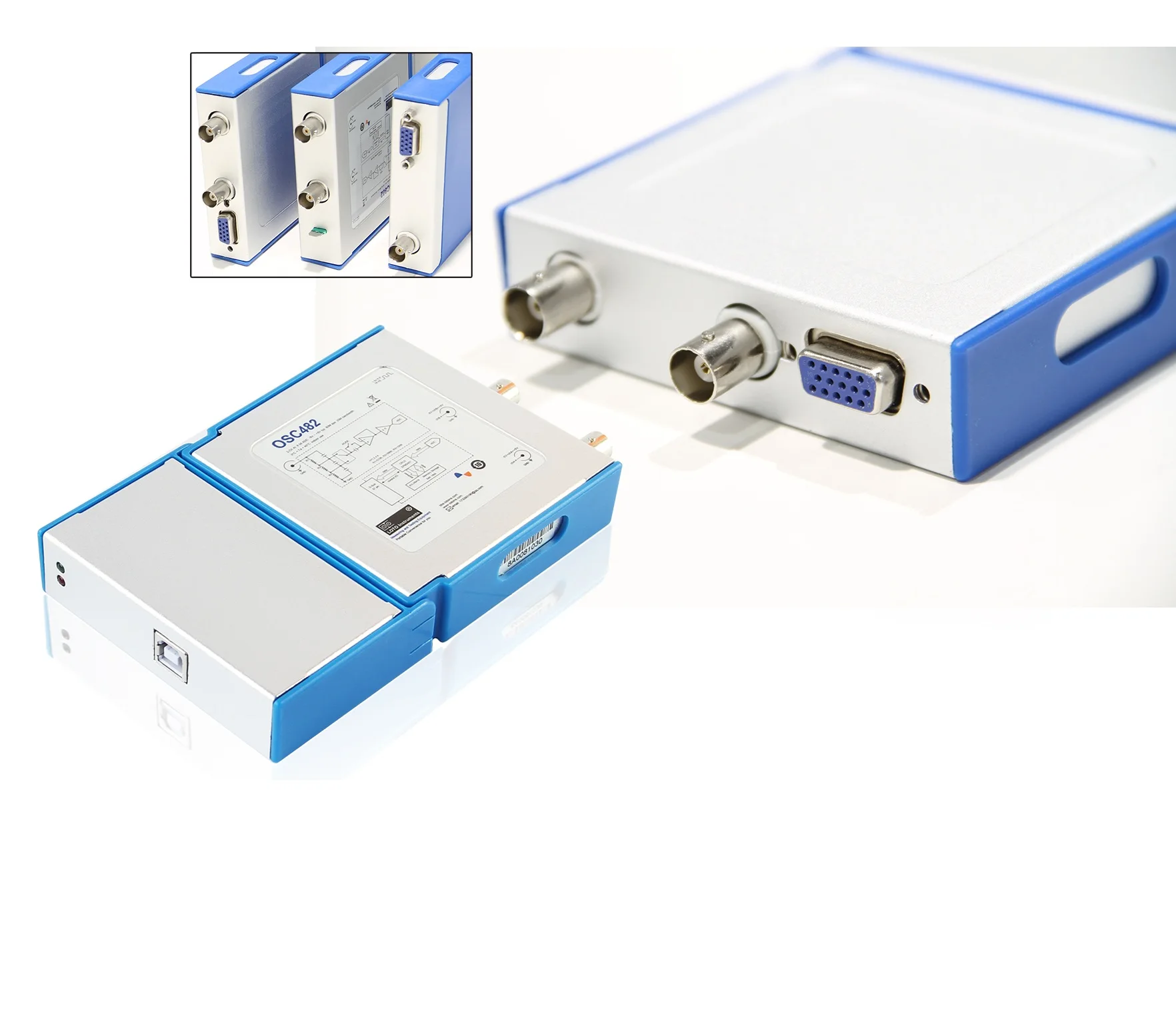 Виртуальный осциллограф USB для ПК OSC802 80M Дискретная полоса пропускания 25M