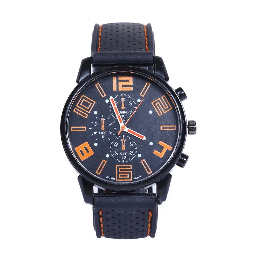 

Timezone#502 Fashion Men's Watch Stainless Steel Sport Cool Quartz Hours Wrist Analog Watch
