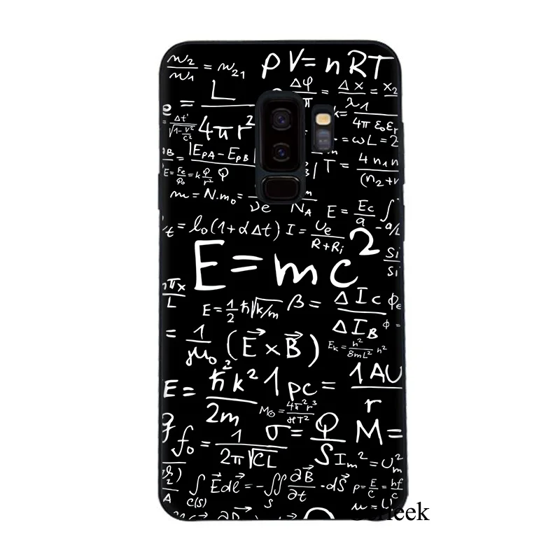 B2 Чехол для телефона E = mc2 математическая формула для samsung Galaxy A3 S6 S7 Edge S8 S9 Plus - Цвет: B2