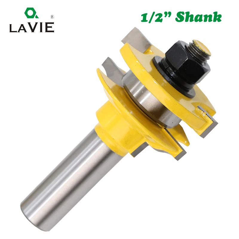LA VIE 12 мм 1/" хвостовик 2 шт набор рельсовых и Stile фрезы совпадают 2 бит Ogee Tenon резак двери окна Деревообрабатывающие инструменты MC03132