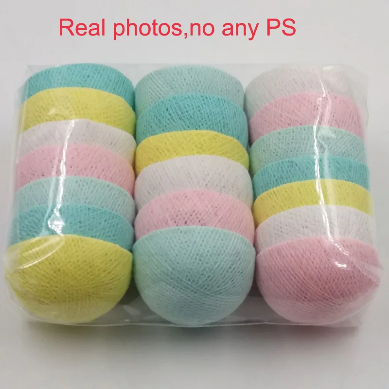 СВЕТОДИОДНАЯ Гирлянда в виде шариков из Таиланда|cotton ball light|cotton light ledballs cotton |