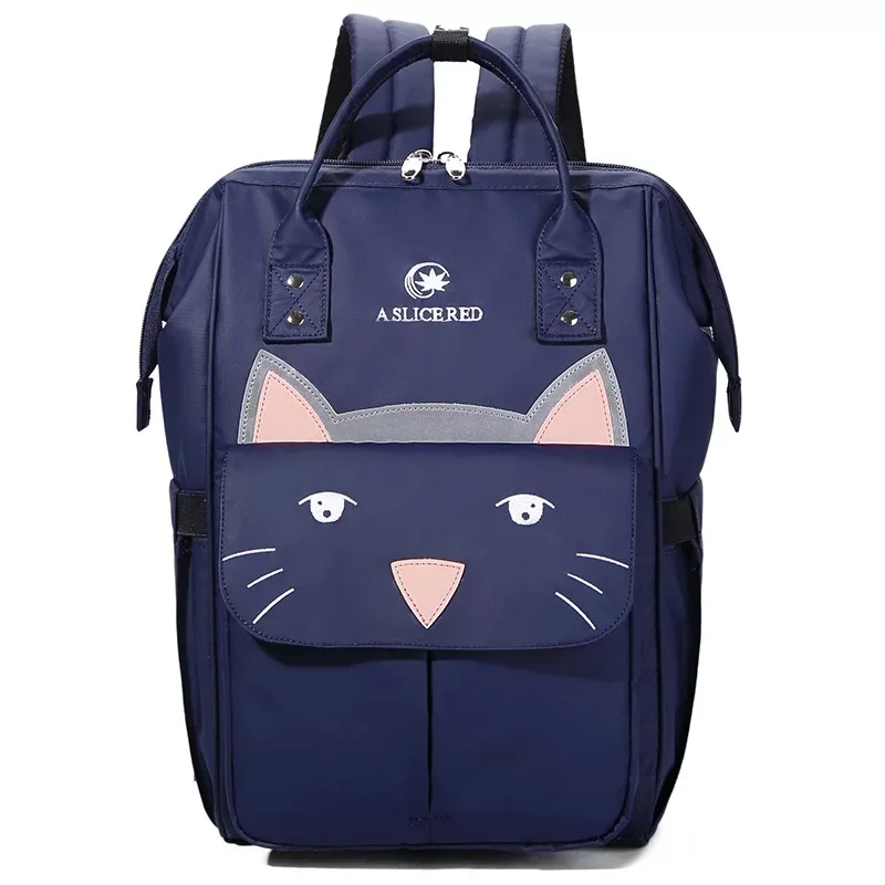 big eyes blue Коляска для мамы и ребенка, дорожная сумка для мам, сумка для подгузников, рюкзак+ ремни для коляски+ сумка для бутылочек - Цвет: big eyes blue