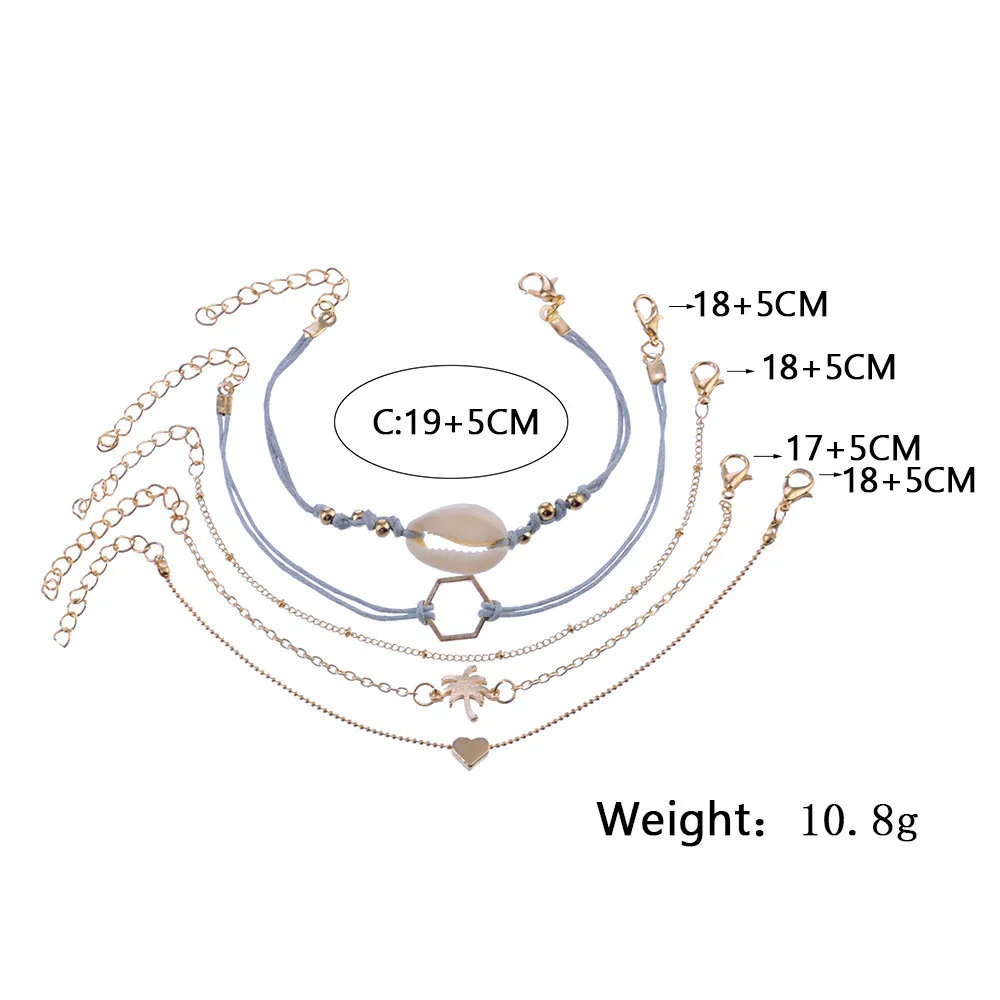 MLING ретро женский браслет в форме сердца с кораблем цепочка из бисера полый