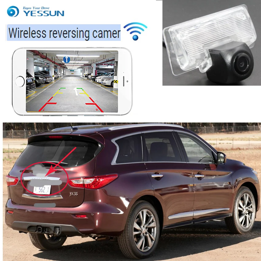 YESSUN wireless Rear View Camera For Nissan Teana J32 L33 Maxima Ti 2008~ 2019 Partner Tepee Night Vision Parking