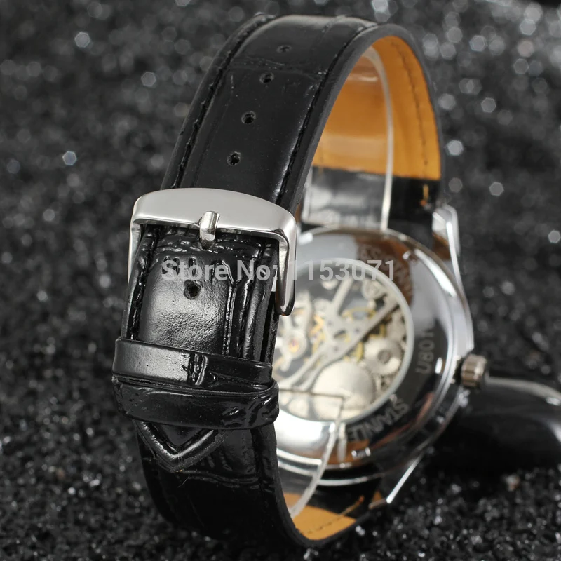 WRG8050M3S1 последняя Механические Мужские часы скелетоны с подарочной коробке