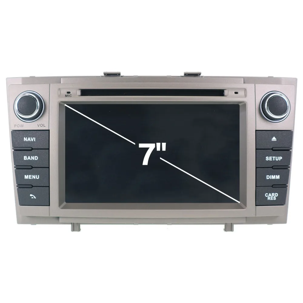 Автомагнитола 7 дюймов Android 8 1 GPS для Toyota Avensis T27 2009 2015 автомобильный DVD плеер