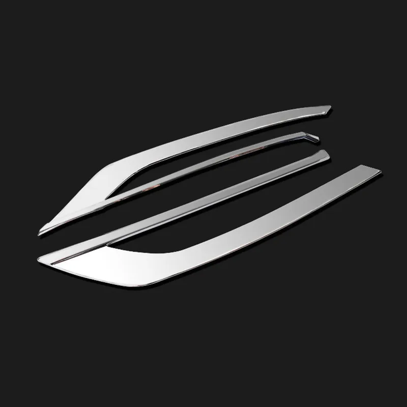 Декоративная рамка для передней противотуманной фары для Volvo S90-18, автомобильный противотуманный светильник, декоративные полосы, модифицированные внешние аксессуары