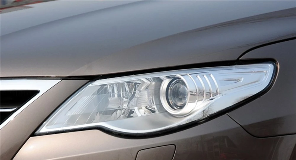 Для Volkswagen VW Passat CC 2009 2010 2011 2012 прозрачная Автомобильная фара с прозрачными линзами
