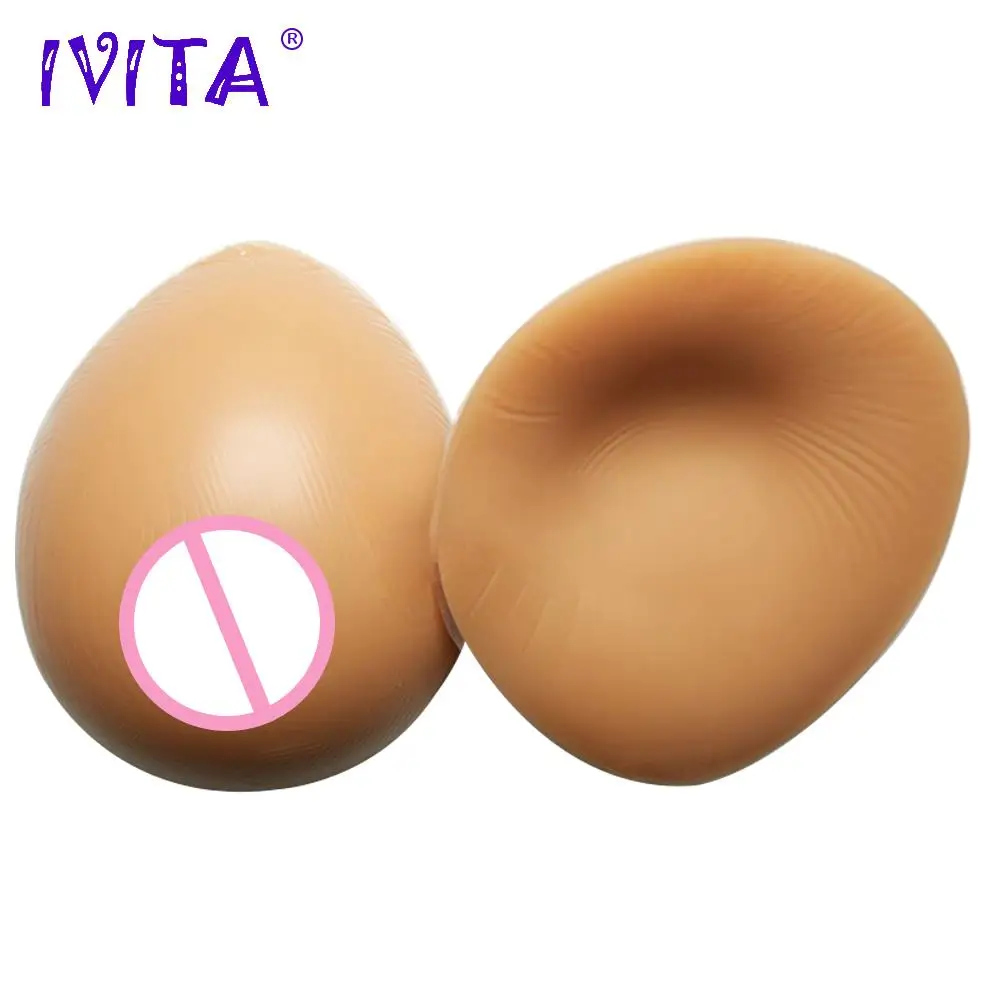 IVITA 2800 г силиконовая форма для груди мастэктомии трансвеститов транссексуалов