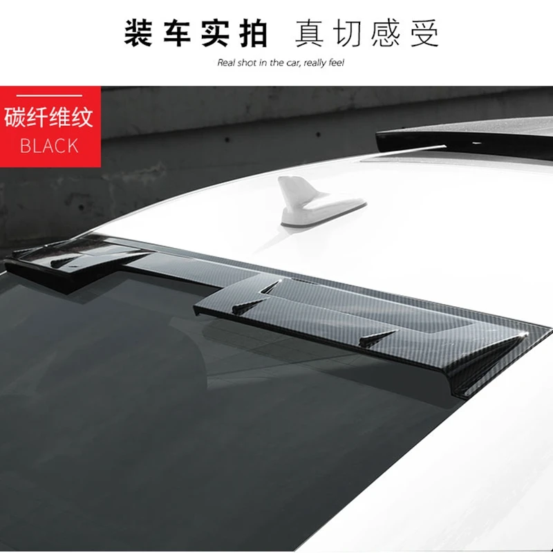 

high quality ABS Tail Wing Rear Spoiler 1Pcs For Audi A4 A4L B9 Spoiler 2017 2018