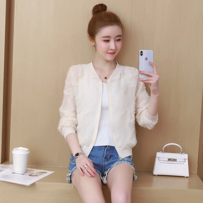 3 цвета новая куртка-бомбер женская милая плюшевая куртка с принтом Повседневная