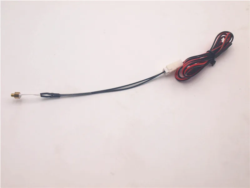 

Funssor Modular Screw-In M3 Stud Thermistor NTC 3950 100K 1% thermistor for Reprap Prusa 3D Printer Hot End Hotend