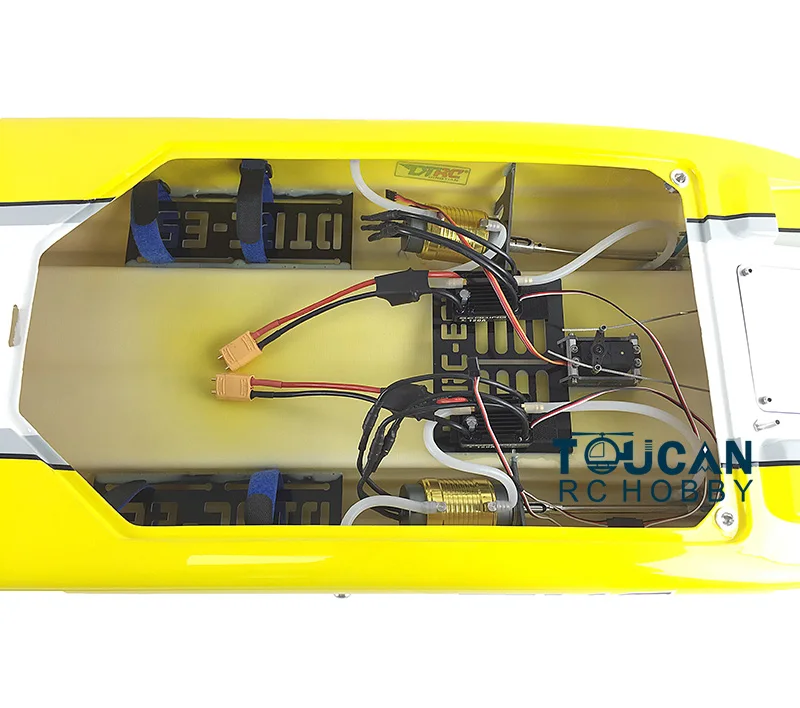 E51 PNP Dual Motors & ESCs пропеллеры Электрический Стекловолоконный RC лодка 100kmh двойная