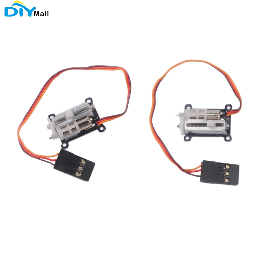 

2pcs/lot Micro 1.5g Linear Servo Tiny Servo 4.8-8.4V for Aircraft RC DIYmall