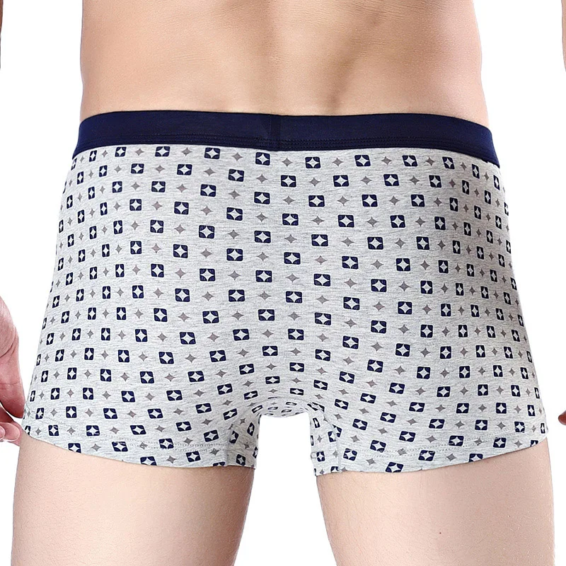 UIECOE мужские боксеры Боксерские Шорты хлопковые нижнее белье трусы Cueca