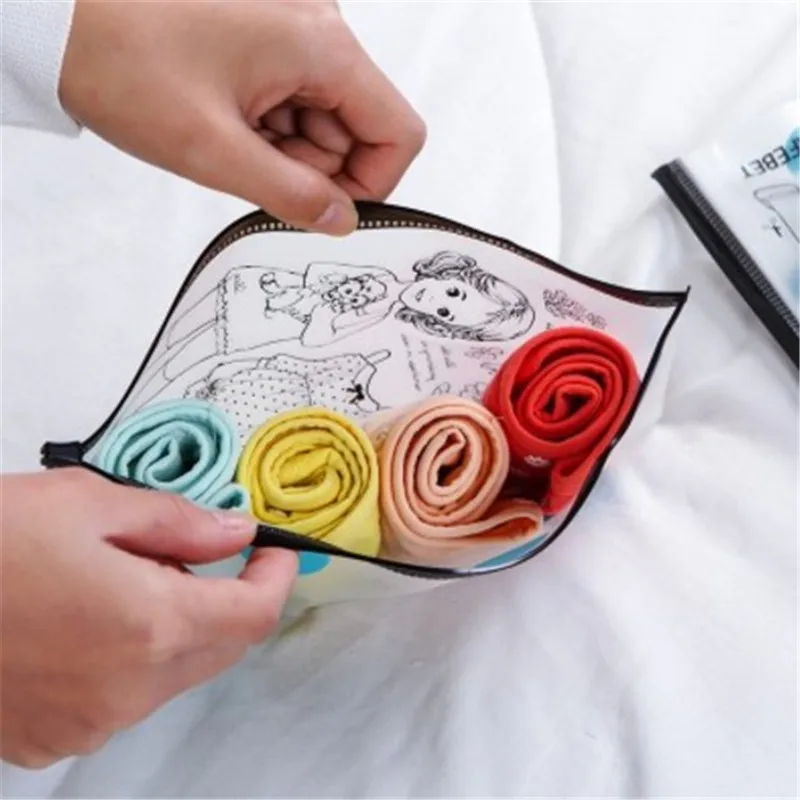 Женская дорожная косметичка прозрачная для зубных щеток сумка хранения