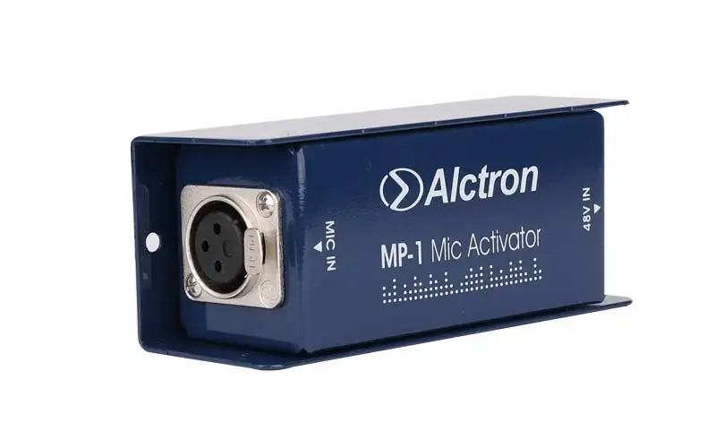 Alctron MP 1 динамический пассивный алюминиевый ленточный микрофон усилитель