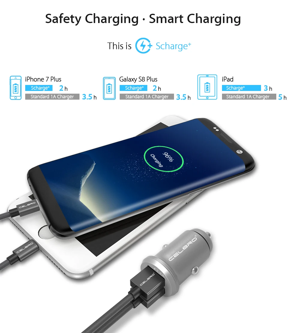 4.8A мини Переходник USB для зарядки в машине металлический автомобиль USB зарядное устройство для сотового мобильного телефона планшета gps универсальный автомобильный заряд двойной порт