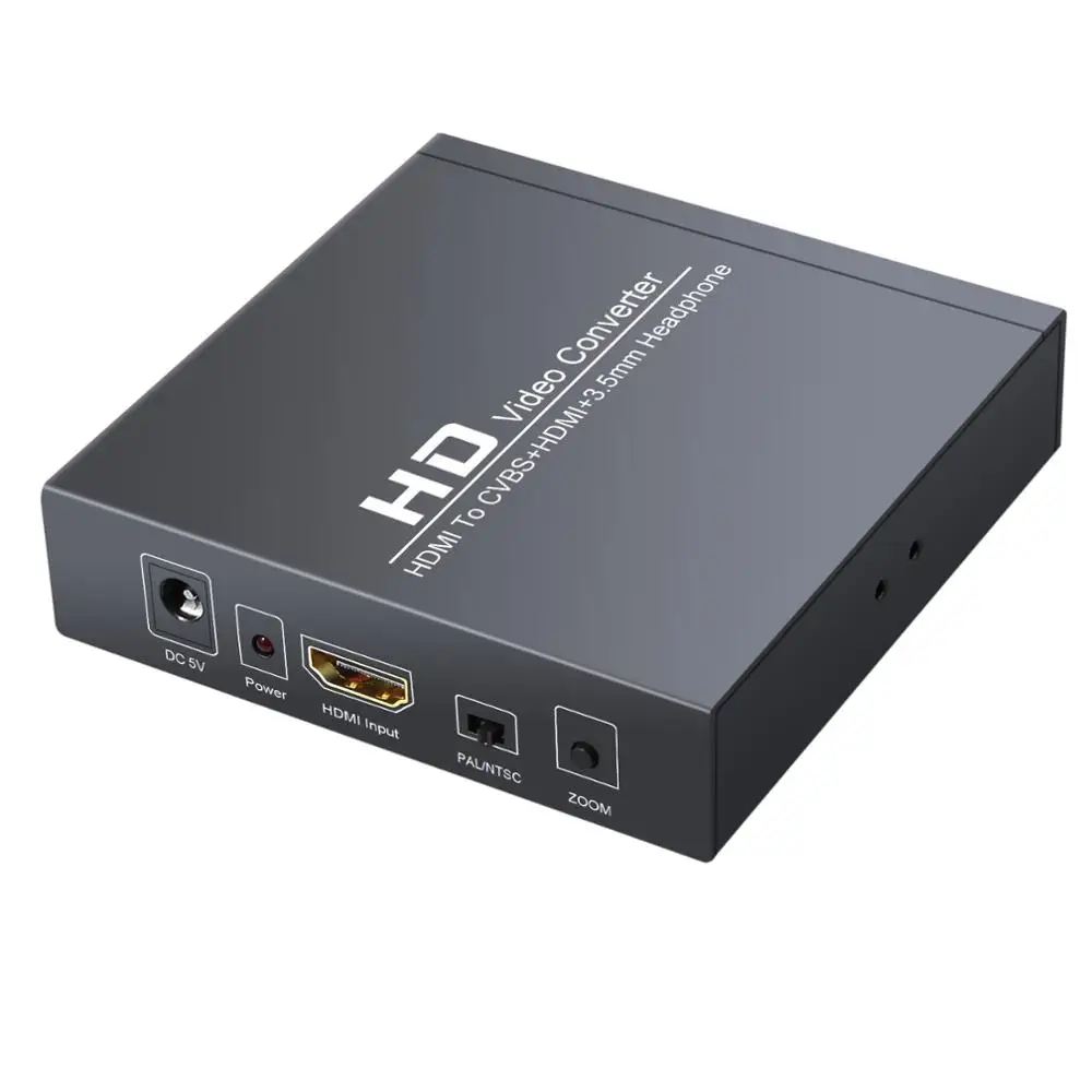 Neoteck HDMI Совместимость с RCA совместимый конвертер 3 5 мм разъем для наушников 720P 1080P