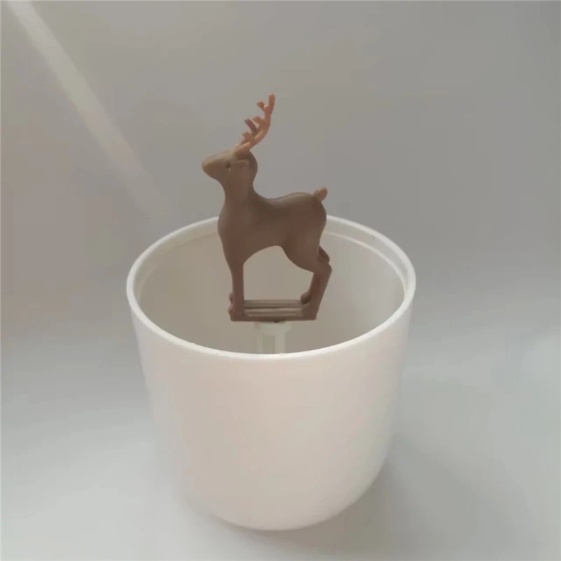 DIY зубочистка коробка животных Лось контейнер для ватных тампонов хлопок