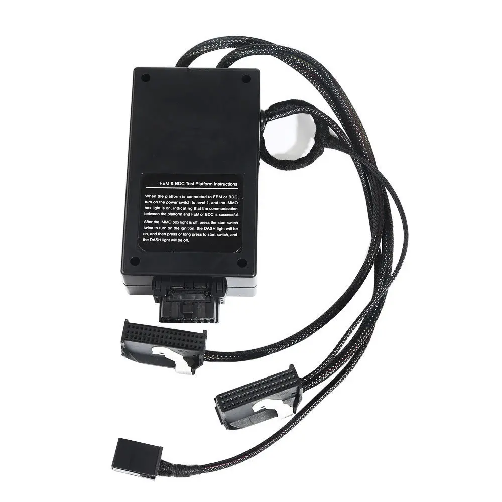 Новый Тип для BMW FEM/BDC тестовая платформа F20 F30 F35 X5 X6 I3 с черным Чехол Бесплатная