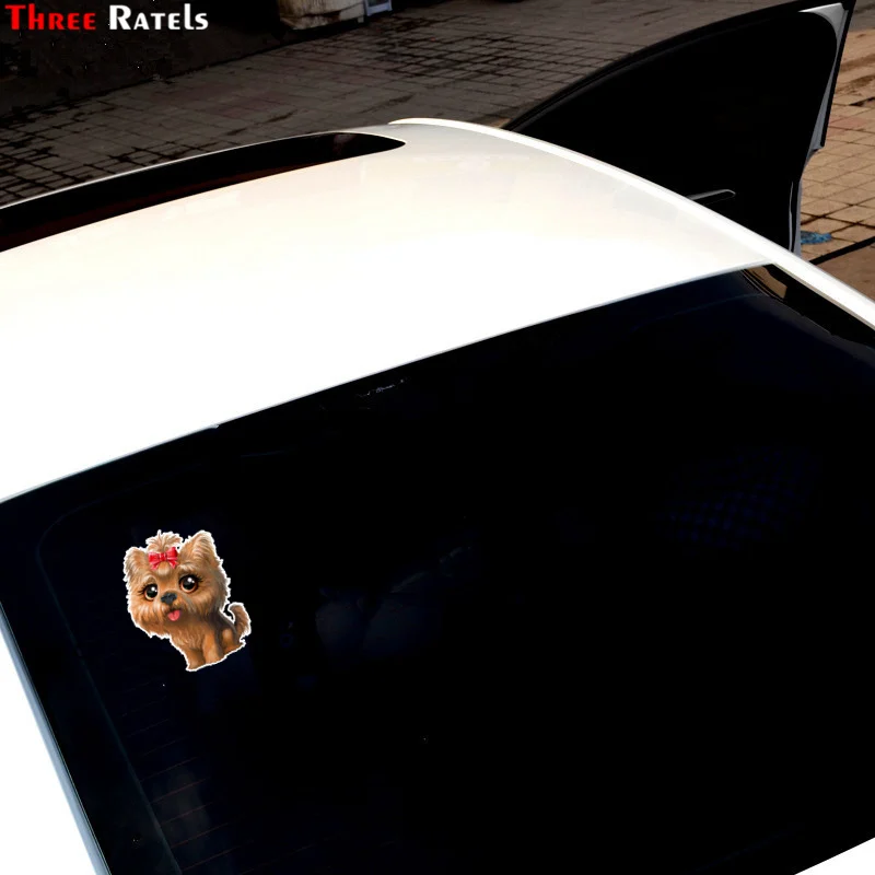 Три Ratels TRL542 #12x16 1 см мультфильм Йоркширский терьер Прокат забавные наклейки и