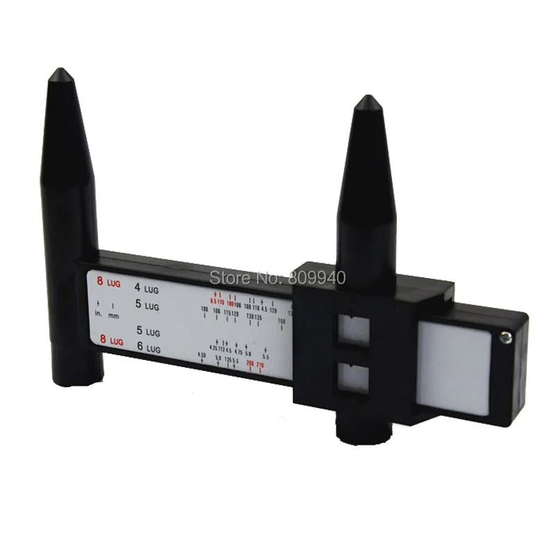 Колесная быстрая линейка для калибра PCD колесо обода 4 5 6 8 болтов инструмент