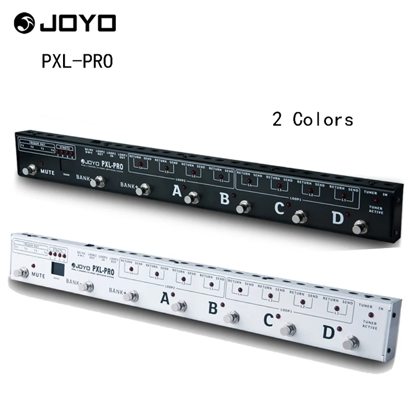 JOYO PXL PRO программируемый гитарные педали эффектов Лупер Управление станция