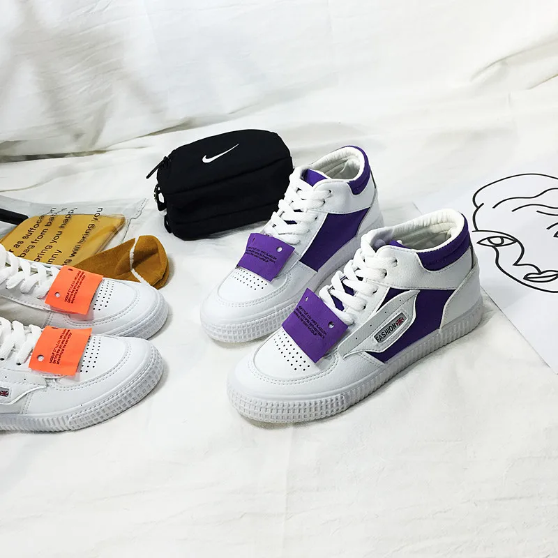 Fashionable joker women wear shoes the new 2019 spring high platform to help student sports comfortable casual | Обувь