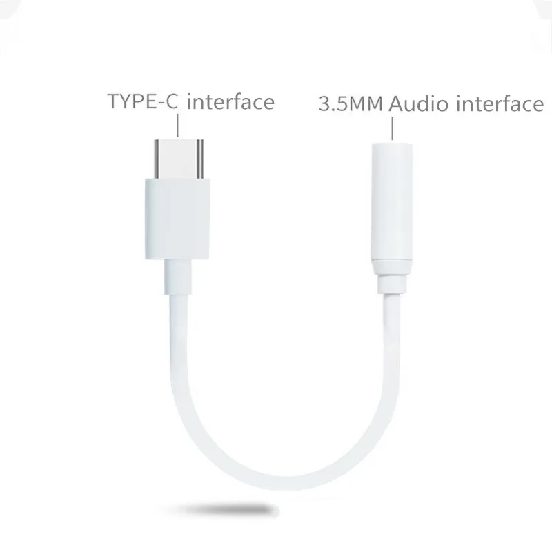 Подключение к музыкальным наушникам аудио линия разъем тип-c до 3 5 мм передачи