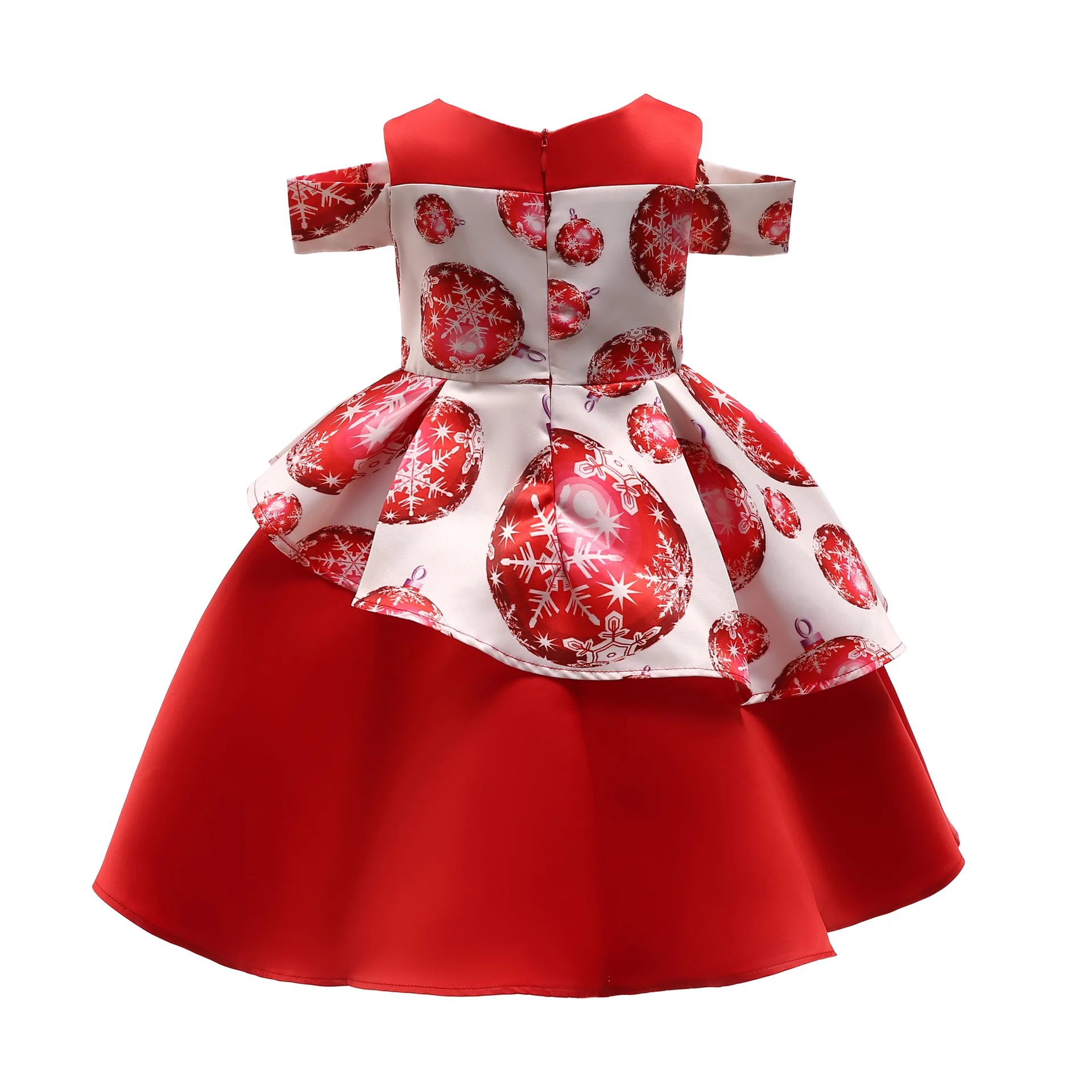 Little Girls Princess Dress Toddler Summer Birthday Party Children Vestidos 2-9 Years Short Sleeve Off Shoulder Kids Z168 | Детская