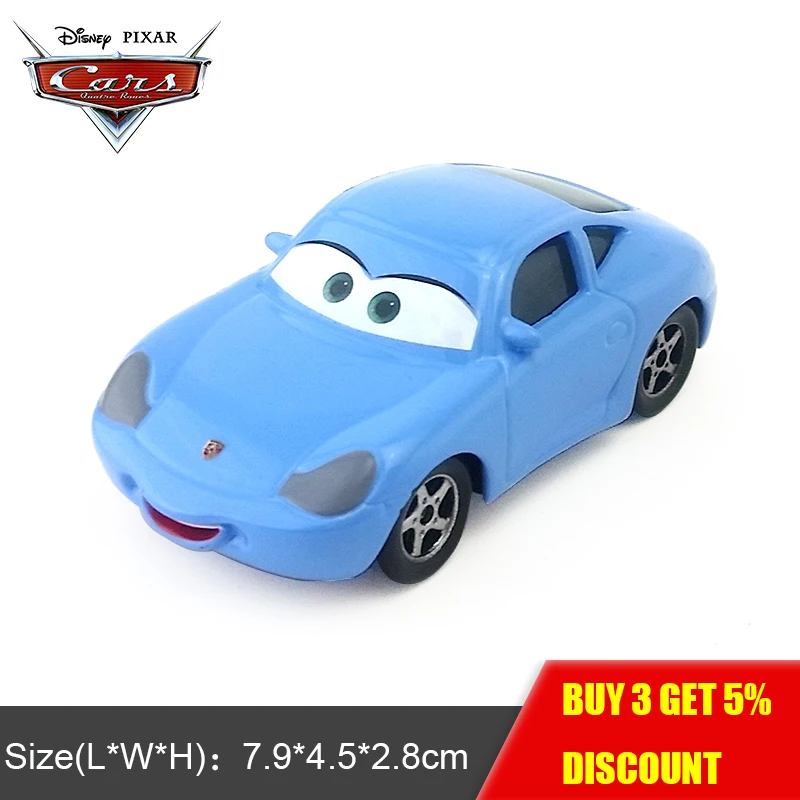 Disney Pixar Cars Sally 1:55 металлические Литые автомобили развивающие игрушки модель