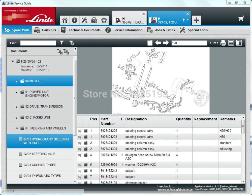 

Linde Pathfinder v3.6.2.11 [1.2020]+ Doctorv2.01.05 EN/DE [02/2016]+ Service Guide LSG 5.2.2 [2017] never expire