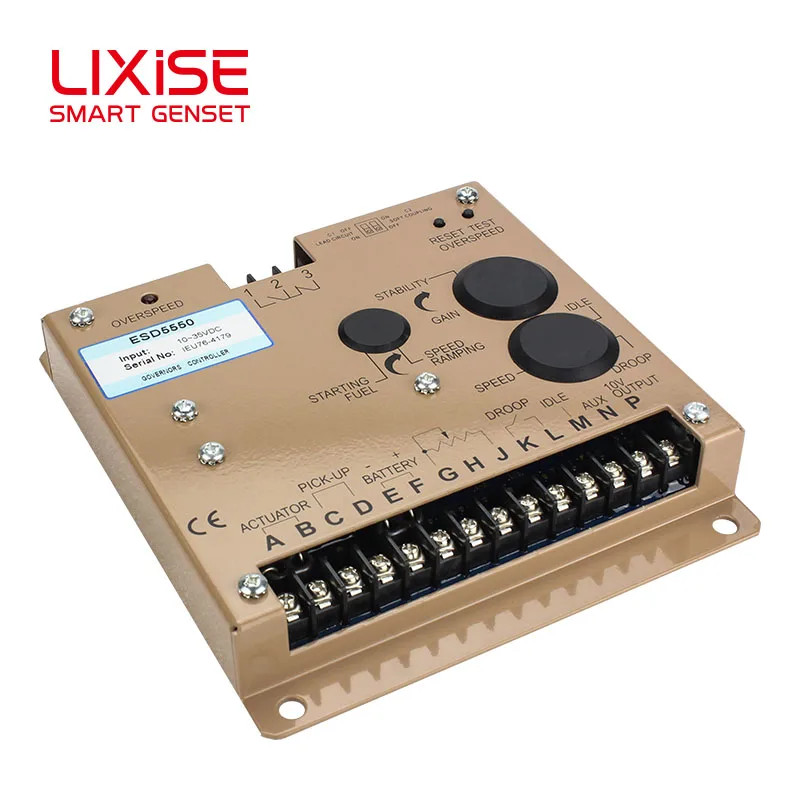 Генератор Lixise регулятор скорости ESD5550|generator speed controller|speed control generatorgenerator governor |