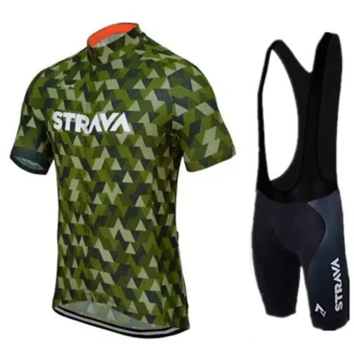 Трикотажная одежда STRAVA для велоспорта летняя футболка с коротким рукавом