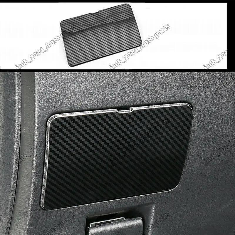 

Carbon fiber Driver's seat storage box decoration Trim For Nissan Altima 2019
