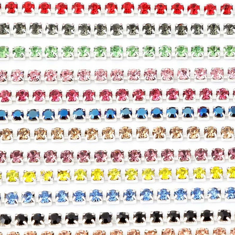 Стразы в ремесле прозрачные кристаллы-стразы termoadesivos шитье на цепочке для